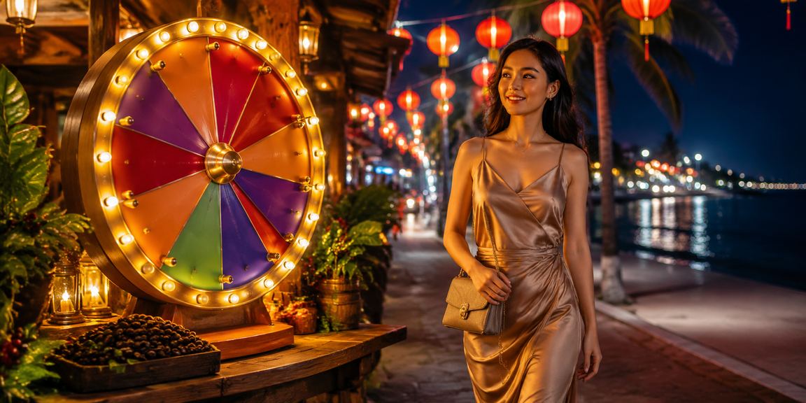 Người dùng tại Phan Thiết chơi roulette và uống cà phê