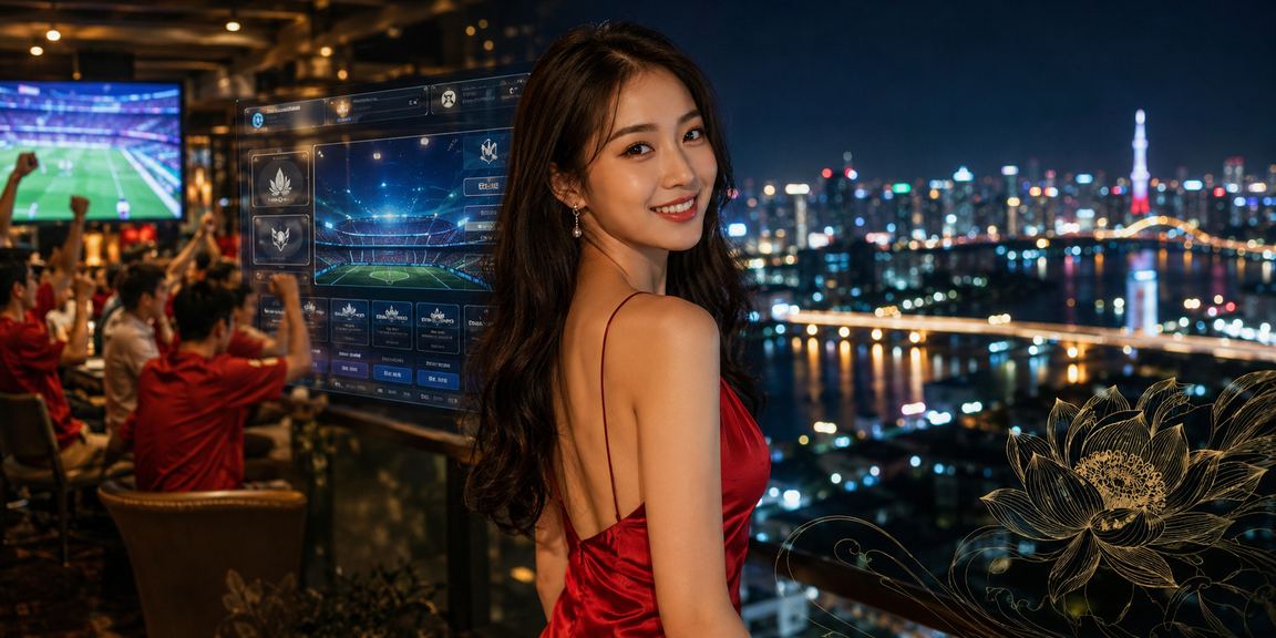 Nhóm người chơi cá cược và casino vui vẻ tại sự kiện Việt Nam